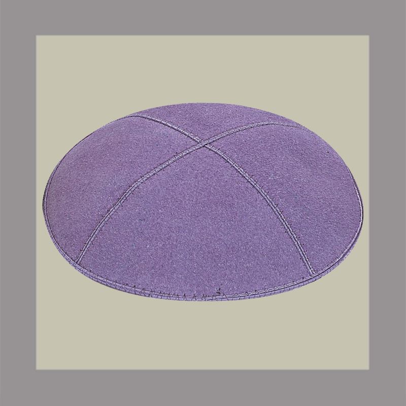 Lavender Suede Kippah